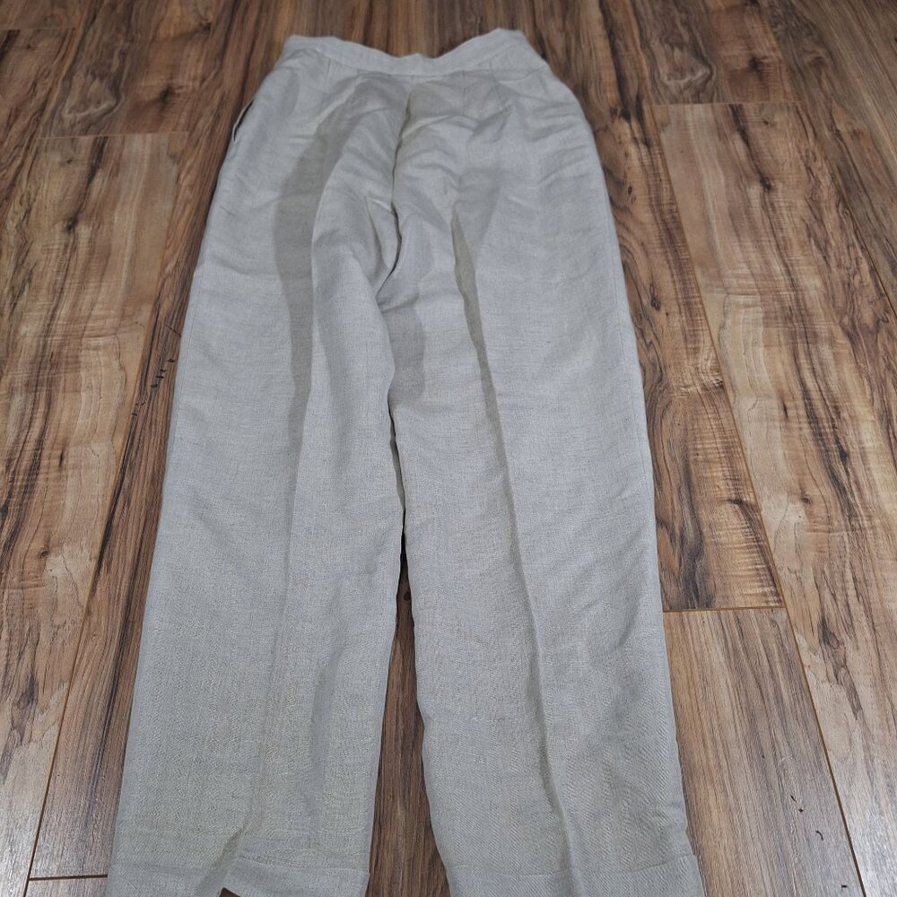 Giorgio Sant Angelo linen pants size 6 - Picture 2 of 5